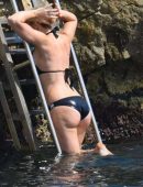 Hofit Golan in Bikini at Eden Roc Hotel In Antibes