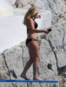 Hofit Golan in Bikini at Eden Roc Hotel In Antibes