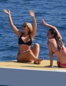 Hofit Golan in Bikini at Eden Roc Hotel In Antibes