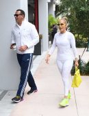 Jennifer Lopez in Maimi For a Gym Promotion