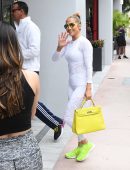 Jennifer Lopez in Maimi For a Gym Promotion