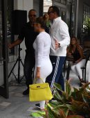 Jennifer Lopez in Maimi For a Gym Promotion