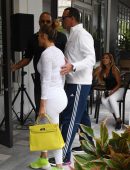 Jennifer Lopez in Maimi For a Gym Promotion