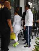 Jennifer Lopez in Maimi For a Gym Promotion