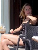Kimberley Garner Leggy Out and About in London