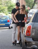 Kimberley Garner Leggy Out and About in London