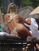 Melissa Castagnoli in Bikini at the Beach in Miami [Adds]
