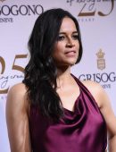 Michelle Rodriguez Side-boob at De Grisogono Party, 71st Annual Cannes Film Festival, Cannes