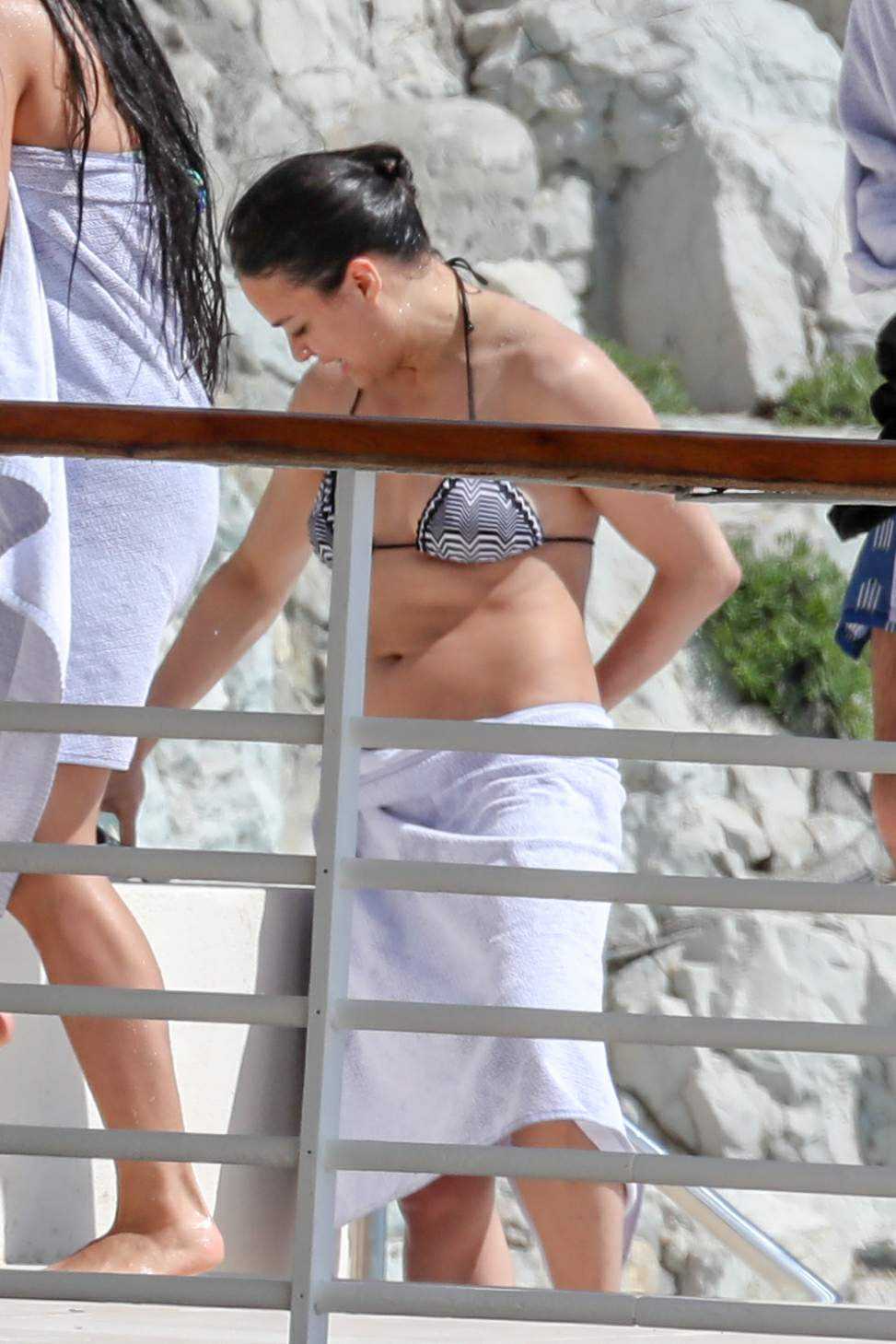 Michelle Rodriguez-at-a-Yacht-6
