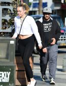 Miley Cyrus Out for Lunch in Los Angeles