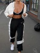 Rita Ora Cleavage Candids in Manchester