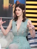 Alexandra Daddario – Good Day New York Fox 5 in New York