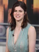 Alexandra Daddario – Good Day New York Fox 5 in New York