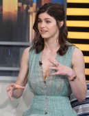 Alexandra Daddario – Good Day New York Fox 5 in New York