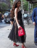Bella Hadid Outside the Bowery Hotel in NYC