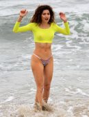 Blanca Blanco Pokies in Bikini at the Beach in Malibu