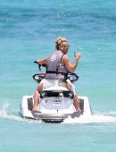 Britney Spears Booty in Bikini at a Beach in Miami