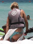 Britney Spears Booty in Bikini at a Beach in Miami