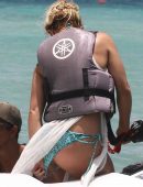 Britney Spears Booty in Bikini at a Beach in Miami
