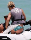 Britney Spears Booty in Bikini at a Beach in Miami