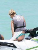 Britney Spears Booty in Bikini at a Beach in Miami