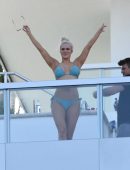 CJ Perry Lana in Bikini at Miami Beach