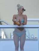 CJ Perry Lana in Bikini at Miami Beach