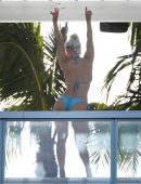 CJ Perry Lana in Bikini at Miami Beach