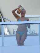 CJ Perry Lana in Bikini at Miami Beach