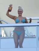 CJ Perry Lana in Bikini at Miami Beach