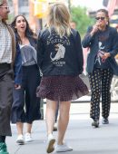 Chloe Grace Moretz Leggy, Out and About in NYC
