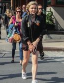 Chloe Grace Moretz Leggy, Out and About in NYC