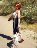 Courtney Stodden See-Through Candids in Hollywood Hills