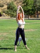 Courtney Stodden See-Through Candids in Hollywood Hills