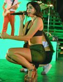 Dua Lipa Performing Live at Bayfront Park Amphitheater in Miami