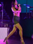 Dua Lipa Performing Live at Bayfront Park Amphitheater in Miami