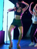 Dua Lipa Performing Live at Bayfront Park Amphitheater in Miami