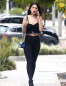 Eiza Gonzalez at Zinque Restaurant in West Hollywood