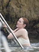 Emma Stone in Bikini in France