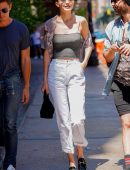 Gigi Hadid Pokies Out in NYC