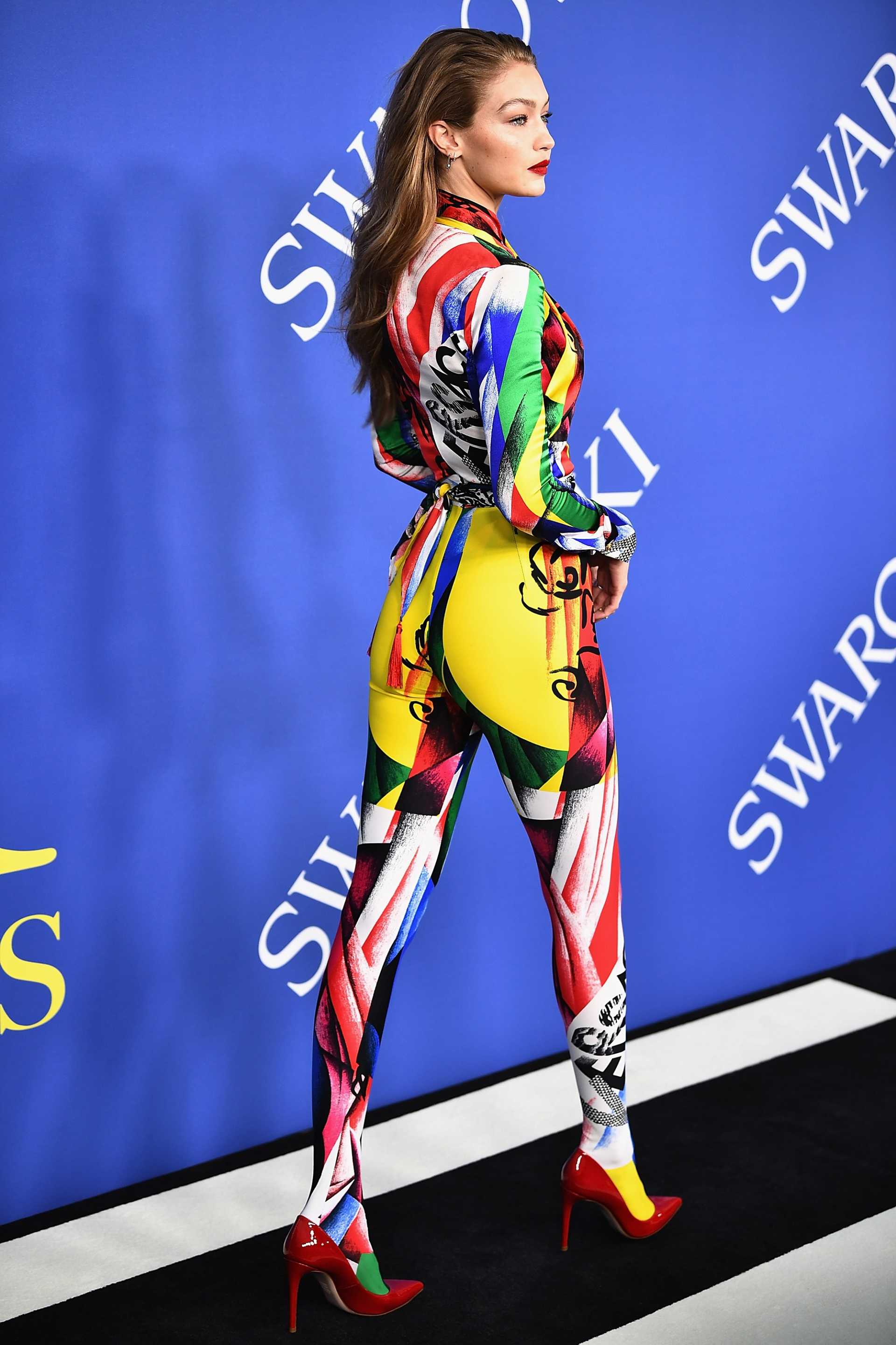 Gigi Hadid at 2018 CFDA Fashion Awards in Brooklyn