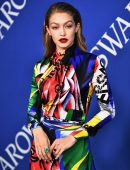 Gigi Hadid at 2018 CFDA Fashion Awards in Brooklyn