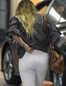 Hilary Duff Booty in Jeans Out in Studio City