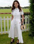 Jenna Coleman - Cartier Queens Cup Polo in Windsor