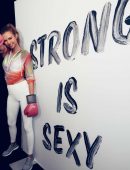 Josephine Skriver – Studio Tone It Up Live! in Brooklyn