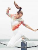 Josephine Skriver – Studio Tone It Up Live! in Brooklyn