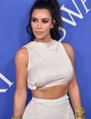 Kim Kardashian Attending the 2018 CFDA Fashion Awards at Brooklyn Museum in NYC