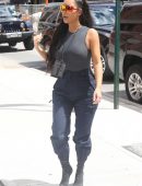 Kim Kardashian Pokies Out in New York