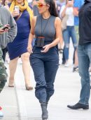 Kim Kardashian Pokies Out in New York