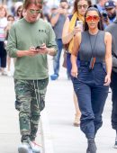 Kim Kardashian Pokies Out in New York